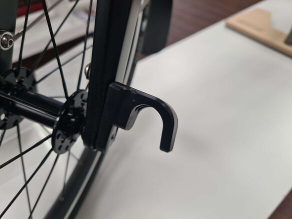 Brompton 4/12 Gang Achsbefestigung mit Fronthaken