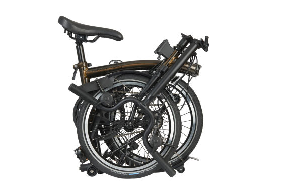 Brompton C Line 6 Gang Black Lacquer Hoher Lenker
