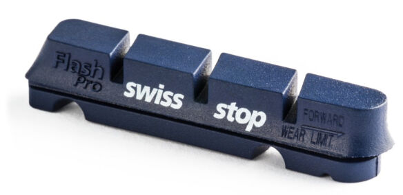 Brompton Swissstop Flashpro Bremsbeläge schwarz (4Stk) ohne Halterung als Austausch