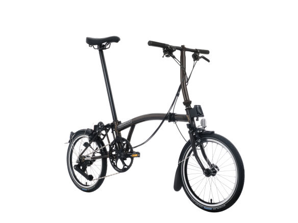 Brompton C Line 12-Gang Black Lacquer Tiefer Lenker