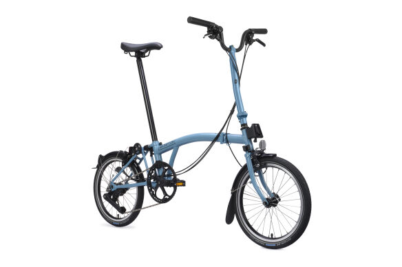 Brompton C Line 12-Gang Cloud Metallic H-Lenker