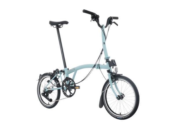 Brompton C Line 12-Gang Turkish Green Mittlerer Lenker