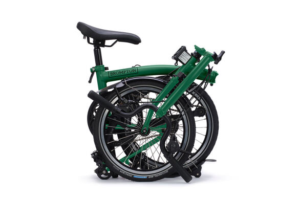 Brompton C Line 4-Gang Racing Green Mittlerer Lenker