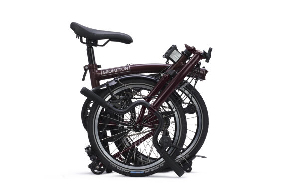 Brompton C Line 4-Gang Red Plum H-Lenker