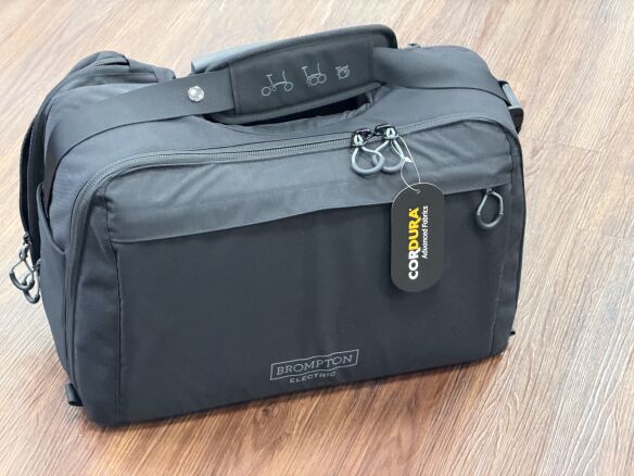 Brompton Electric Citybag Groß schwarz