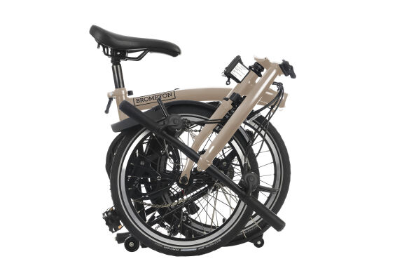 Brompton C Line 6 Gang Dune Sand Tiefer Lenker