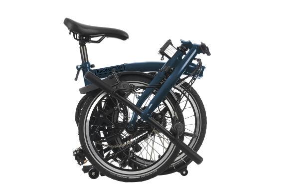 Brompton C Line 6 Gang Ocean Blue Blau Tiefer Lenker
