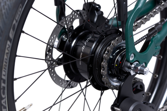 Brompton G Line BB Blue hoher Lenker