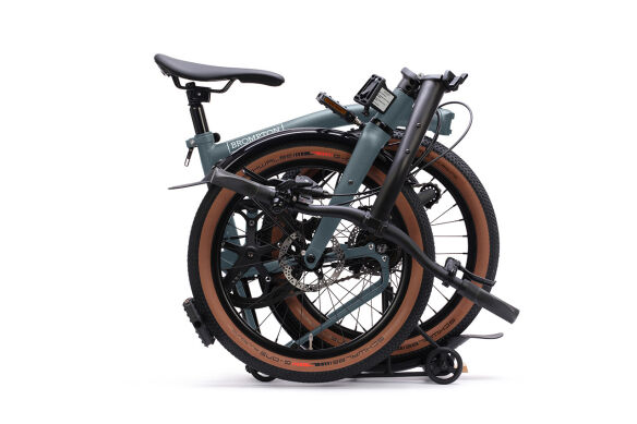 Brompton G Line Lake Grey mittlerer Lenker