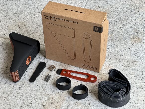 Brompton G Line Toolkit Werkzeug Rahmen Tasche mit Schlauch