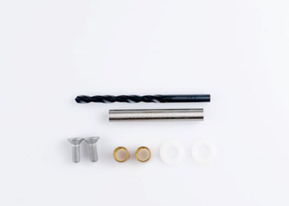 Brompton Hinterrad Scharnierbuchse + Spindel-Kit