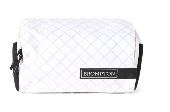 Brompton Lenkertasche Bar Bag weiß Segeltuch
