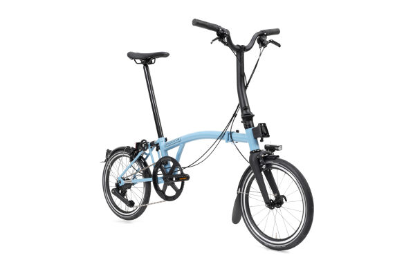 Brompton New P Line 12-Gang Cloud Metallic M-Lenker