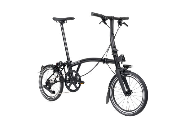Brompton New P Line 12-Gang Matt Black H-Lenker
