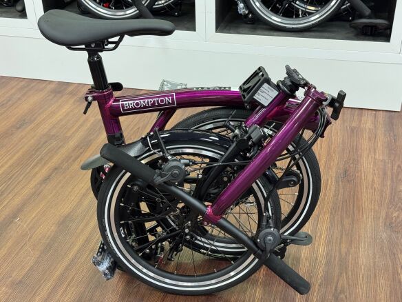 Brompton P Line 4-Gang Amethyst Lacquer Tiefer Lenker