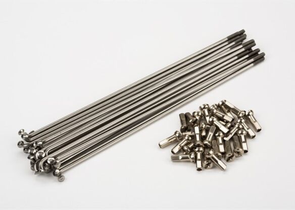 Brompton Speiche/Nippelset 14G Glattstrichspeiche 132
