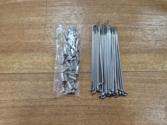 Brompton Speichen/Nippel Set 14G Pln Ga 94