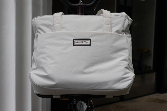 Brompton Tote Bag Medium Ivory