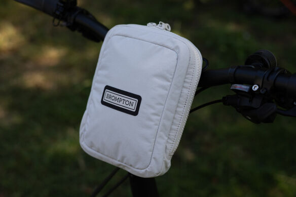 Brompton Zip Pouch Ivory