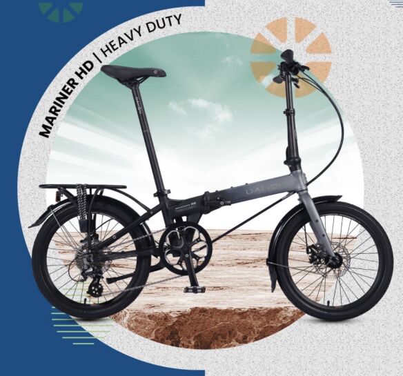 Dahon Mariner HD Schwarz(bis 150kg)
