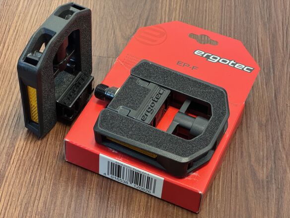 ergotec Premium Faltpedal mit Antirutsch