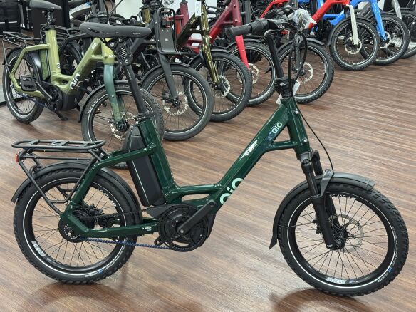 QiO EINSx P-E mit Federgabel Forest Green