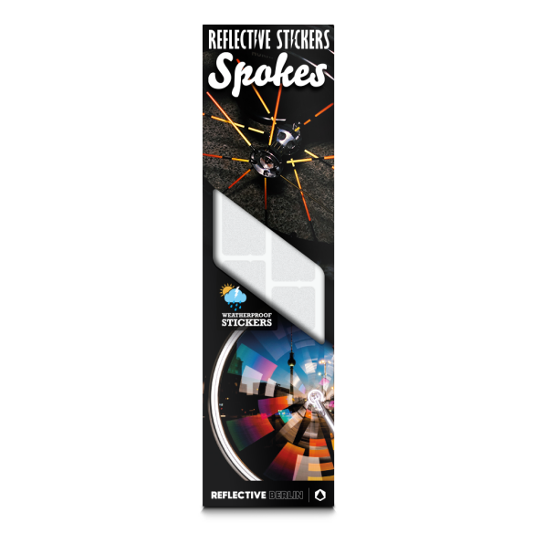 SPOKES Speichenaufkleber - White / Weiß
