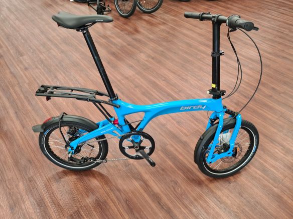 Riese & Müller Birdy City Cyan Blau Restposten