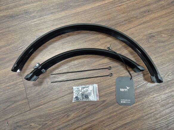 Tern Schutzbleche Set BYB 20 Zoll ohne Montage(nur mit Gepäckträger passend!)