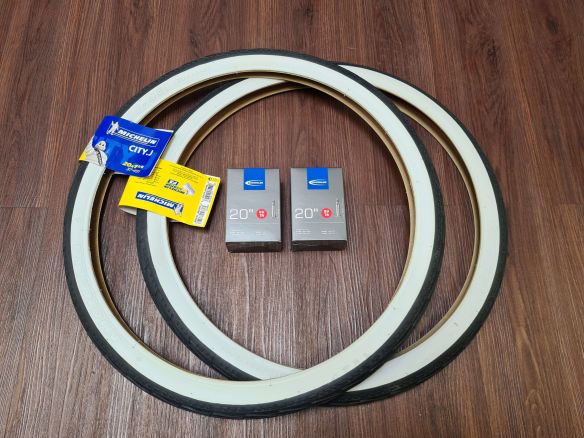 Tern Michelin City ReifenKomplettset+Schläuchen für Verge P10 X11