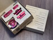 Brompton Color Touch Points Verschluß Set rot