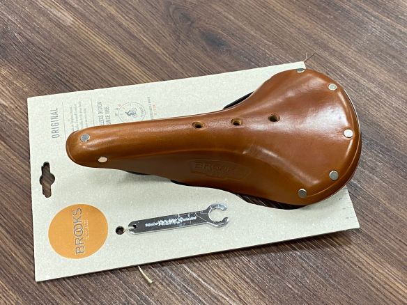 Brooks B17 Honey Braun Leder Sattel