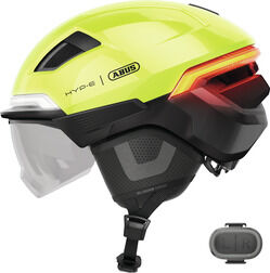 Abus HYP-E ACE Smart Helm - Signal Yellow M / 54-58cm