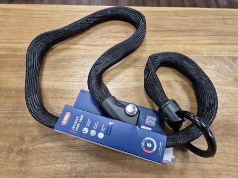 Abus Infinity Loop Kettenschloss 140cm schwarz