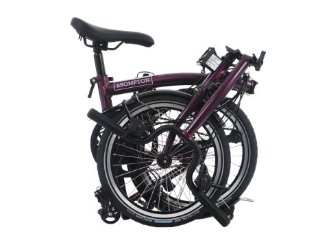 Brompton C Line 4-Gang Amethyst Lacquer M-Lenker
