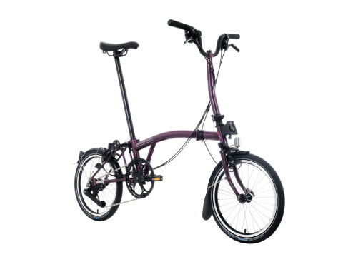 Brompton C Line 12-Gang Amethyst Lacquer Mittlerer Lenker