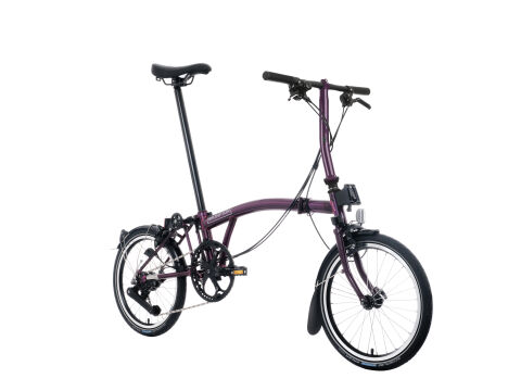Brompton C Line 12-Gang Amethyst Lacquer Tiefer Lenker