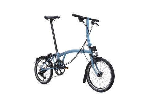 Brompton C Line 12-Gang Cloud Metallic S-Lenker