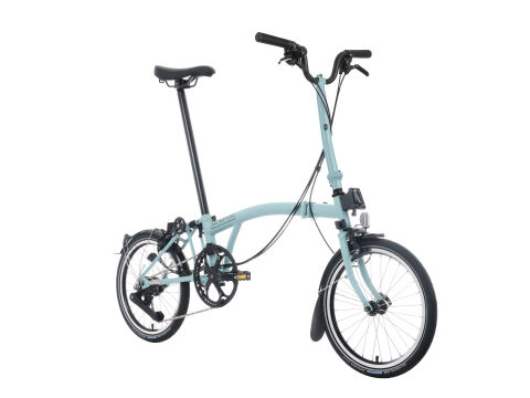 Brompton C Line 12-Gang Turkish Green Hoher Lenker