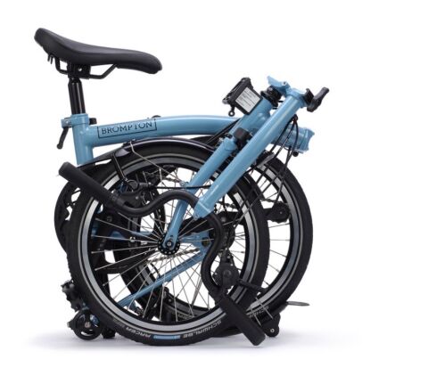 Brompton C Line 4-Gang Cloud Metallic H-Lenker