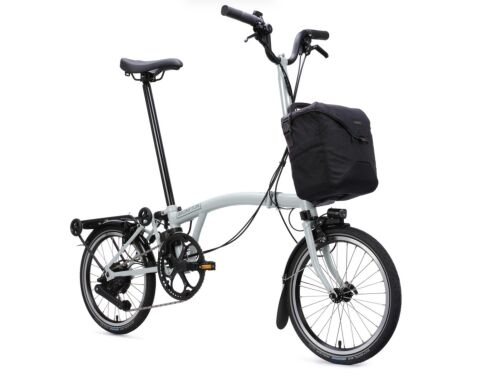 Brompton Electric C Line Lunar Ice H-Lenker
