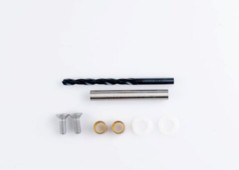 Brompton Hinterrad Scharnierbuchse + Spindel-Kit