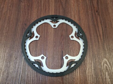 Kettenblatt 50 Zähne inkl. Kettenblattabdeckung (silber)