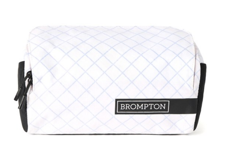 Brompton Lenkertasche Bar Bag weiß Segeltuch