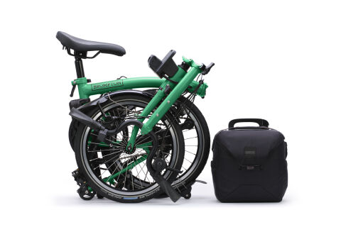 Brompton New Electric C Line (ab 13,8 kg) Palm Green H-Lenker