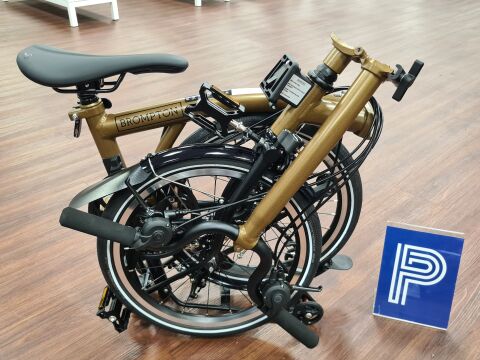 Brompton P Line 4-Gang Bronze Sky H-Lenker