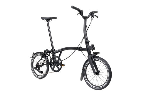 Brompton New P Line 12-Gang Matt Black H-Lenker