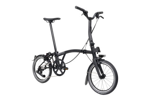 Brompton New P Line 12-Gang Matt Black M-Lenker