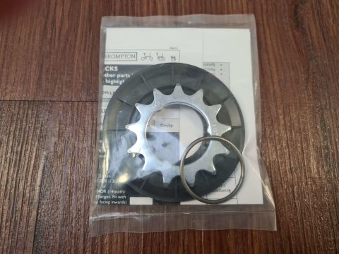 Ritzel / Scheiben-Set 3-Gang Aktuell 13T, 3/32