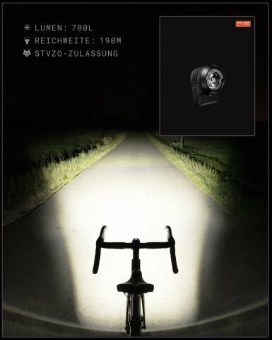 SL Mono Batterie Beleuchtung Fahrrad